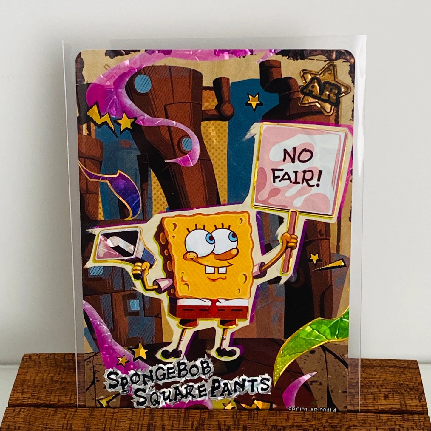 KAYOU SpongeBob English L4 AR Card (Pull Rate: 2.6%)