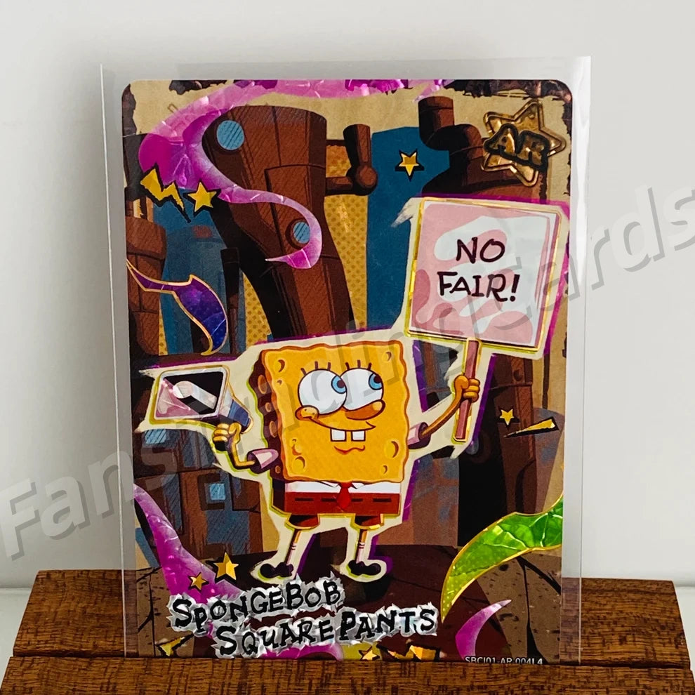 KAYOU SpongeBob English L4 AR Card (Pull Rate: 2.6%)