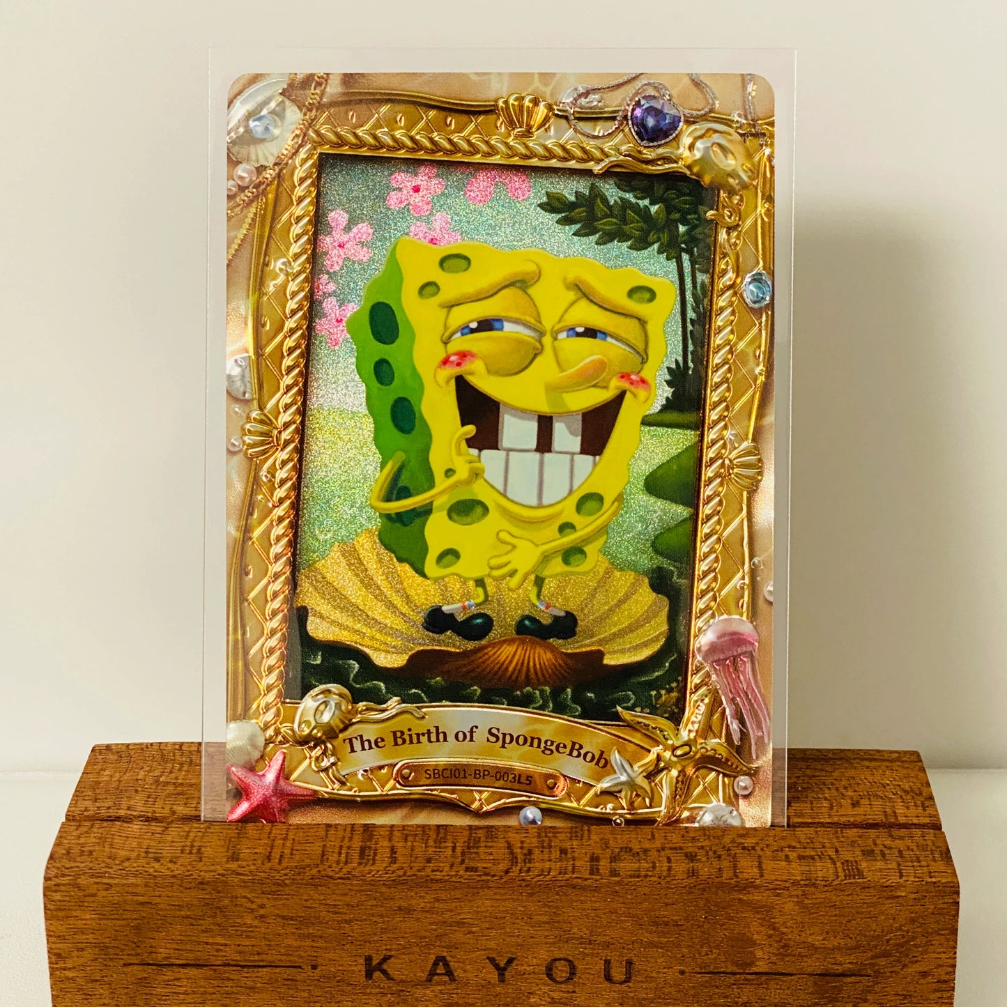 KAYOU SpongeBob English L5 BP Card (Pull Rate: 0.42%)