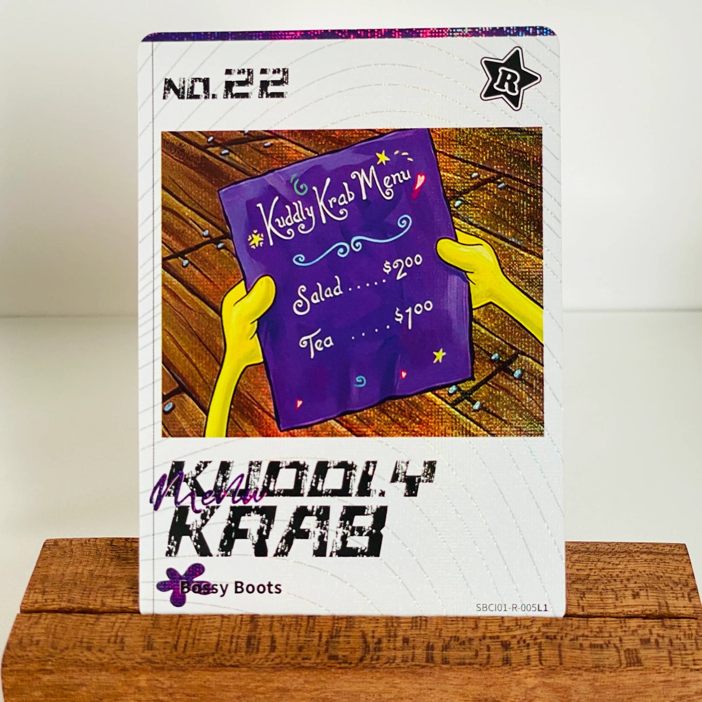 KAYOU SpongeBob English L1 R Card