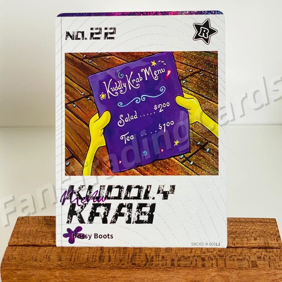 KAYOU SpongeBob English L1 R Card