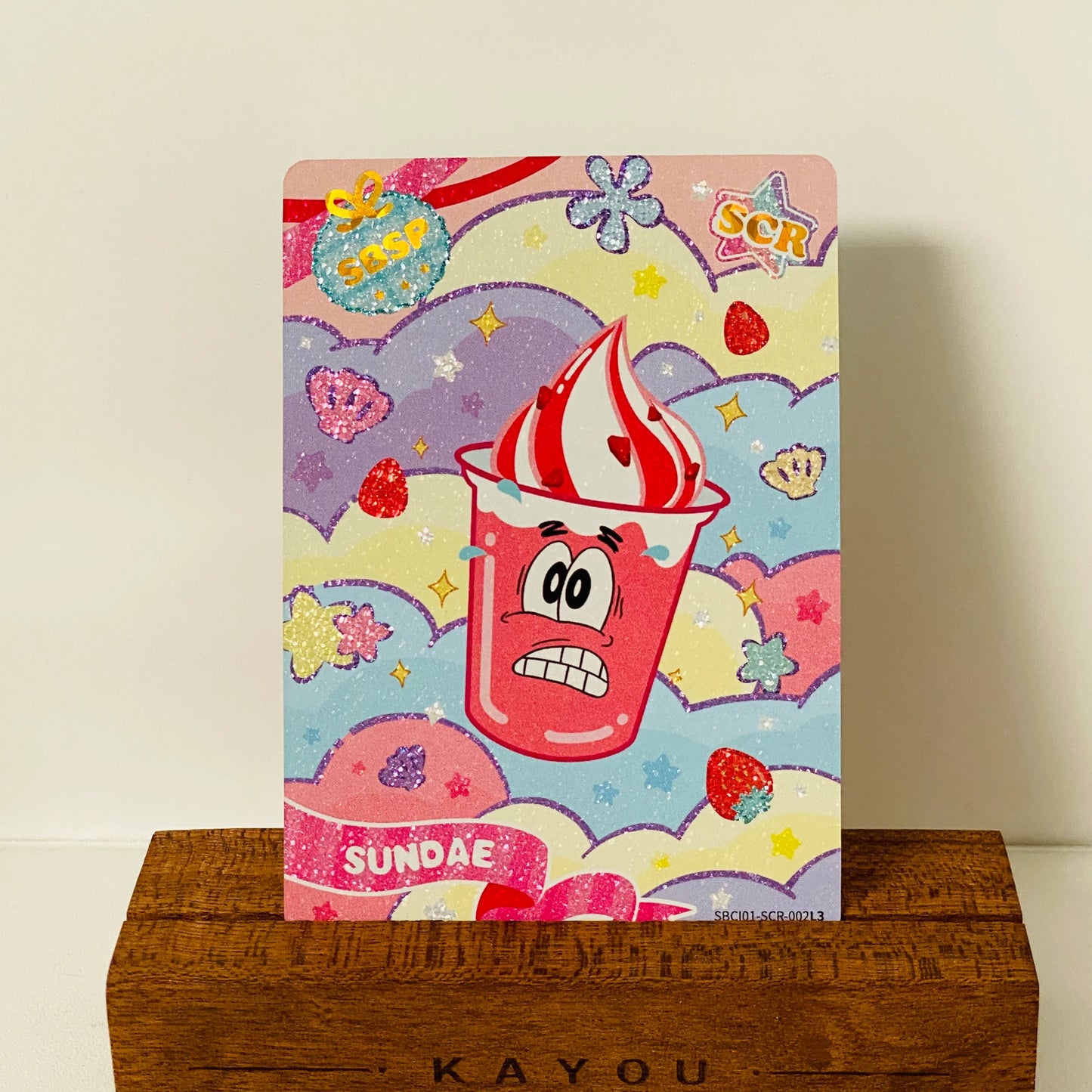 KAYOU SpongeBob English L3 SCR Card (Pull Rate: 4.9%)