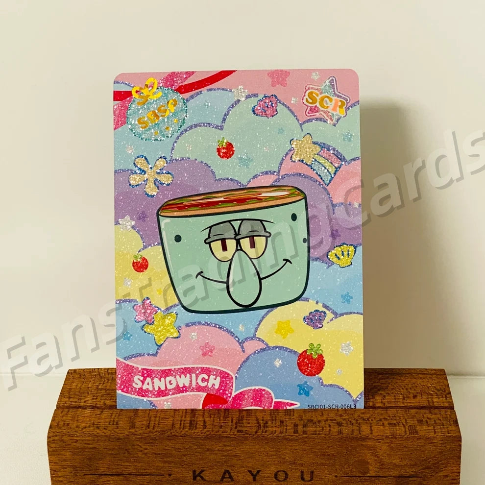 KAYOU SpongeBob English L3 SCR Card (Pull Rate: 4.9%)