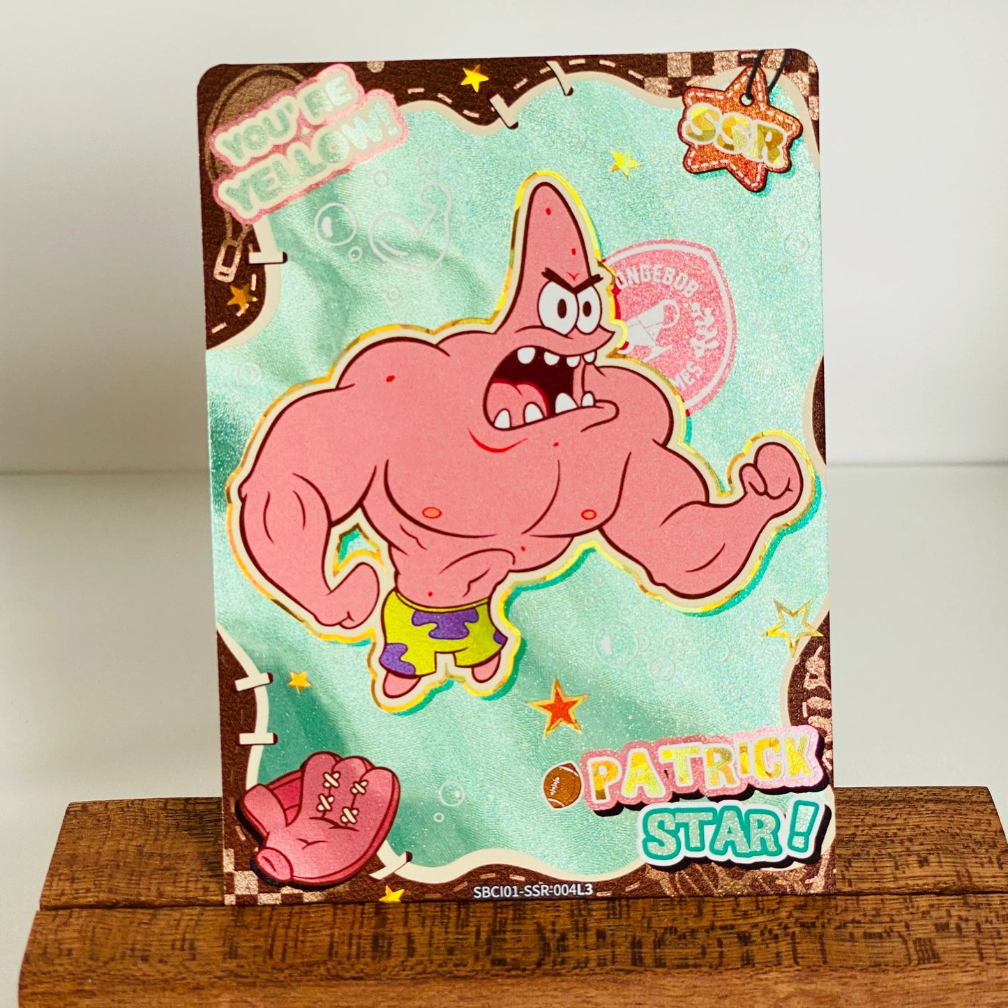 KAYOU SpongeBob English L3 SSR Card