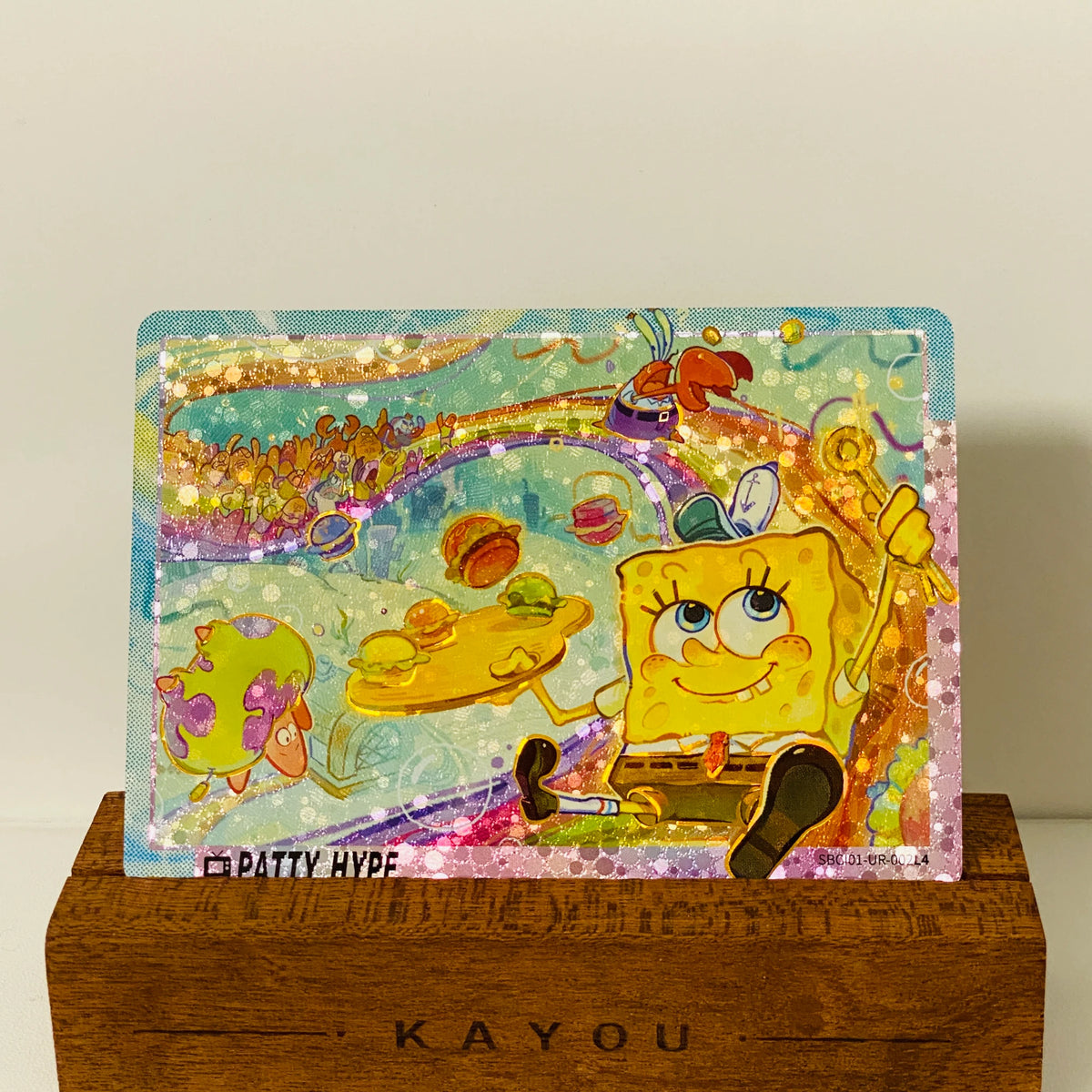 KAYOU SpongeBob English L4 UR Card (Pull Rate: 4.27%)