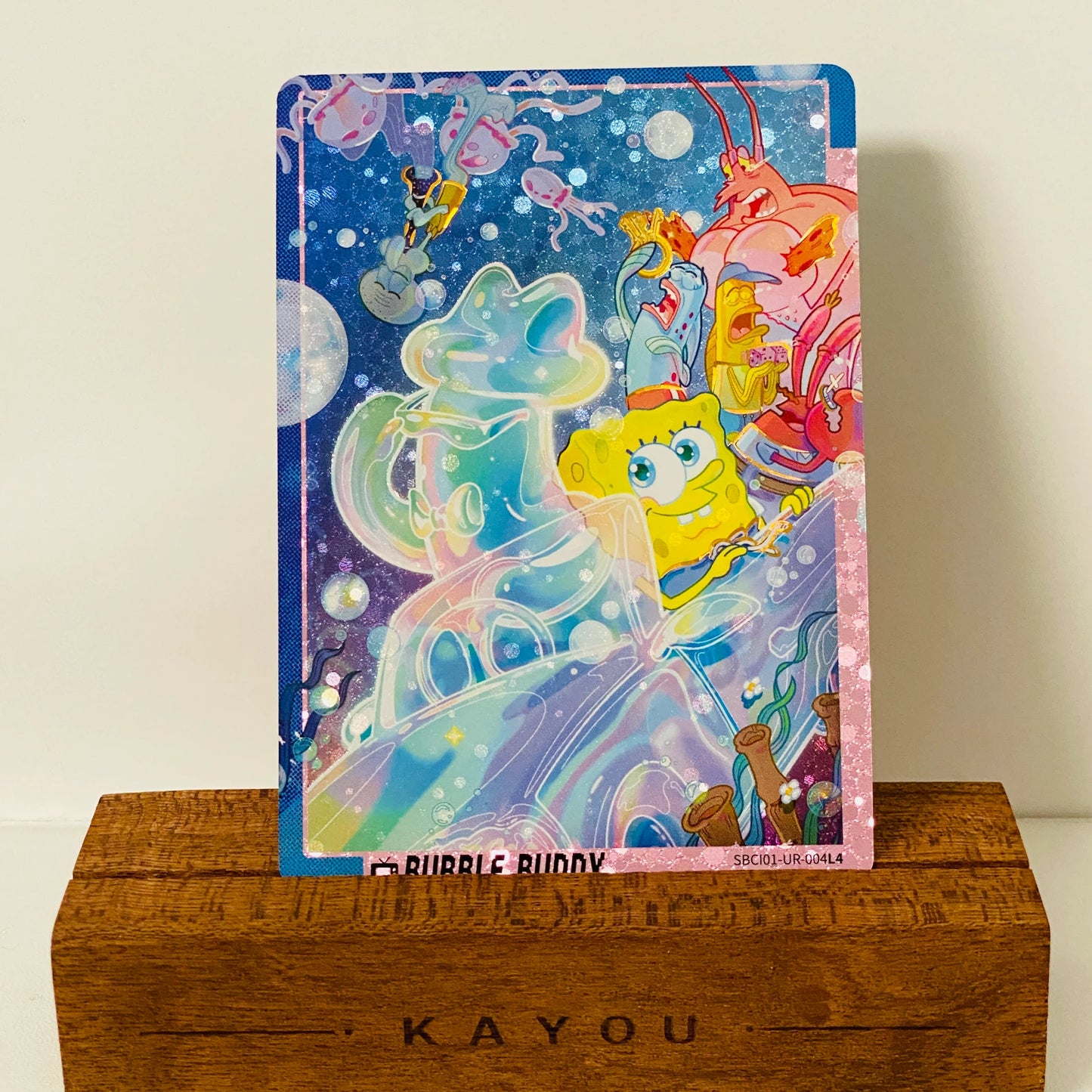 KAYOU SpongeBob English L4 UR Card (Pull Rate: 4.27%)