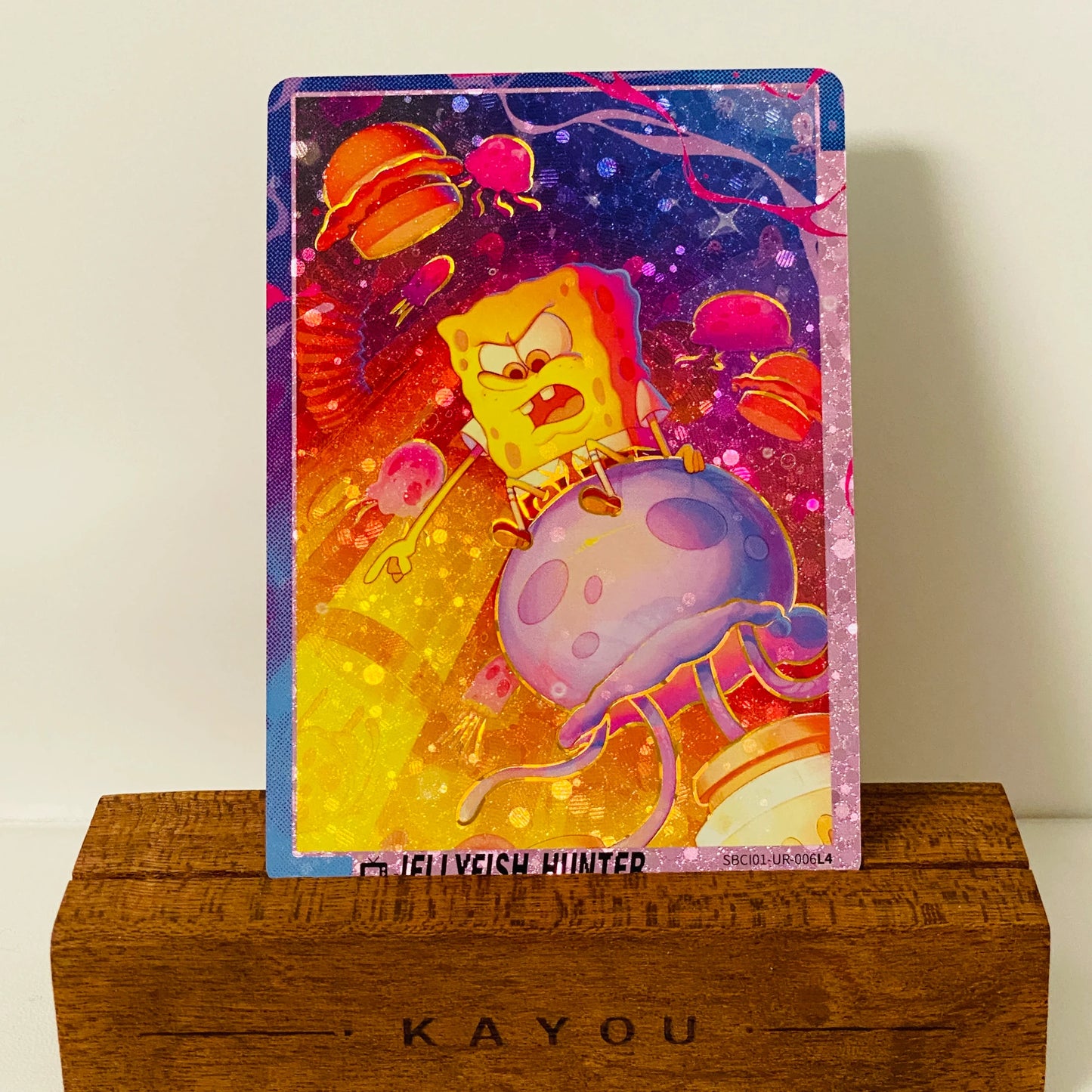 KAYOU SpongeBob English L4 UR Card (Pull Rate: 4.27%)