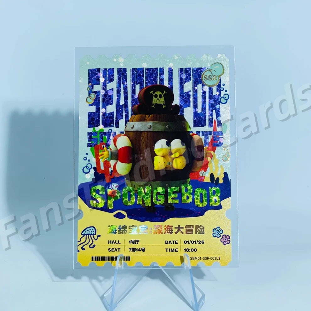 KAYOU SpongeBob L3 SSR Card (Pull Rate: 20%~51%)
