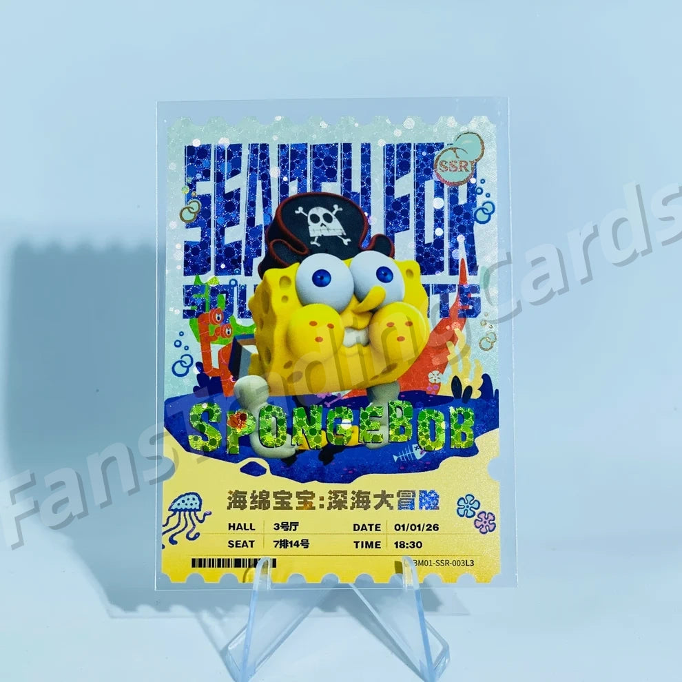 KAYOU SpongeBob L3 SSR Card (Pull Rate: 20%~51%)