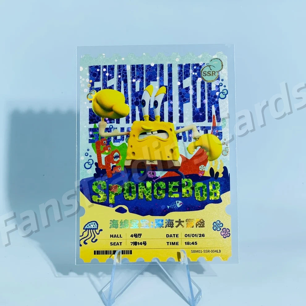 KAYOU SpongeBob L3 SSR Card (Pull Rate: 20%~51%)