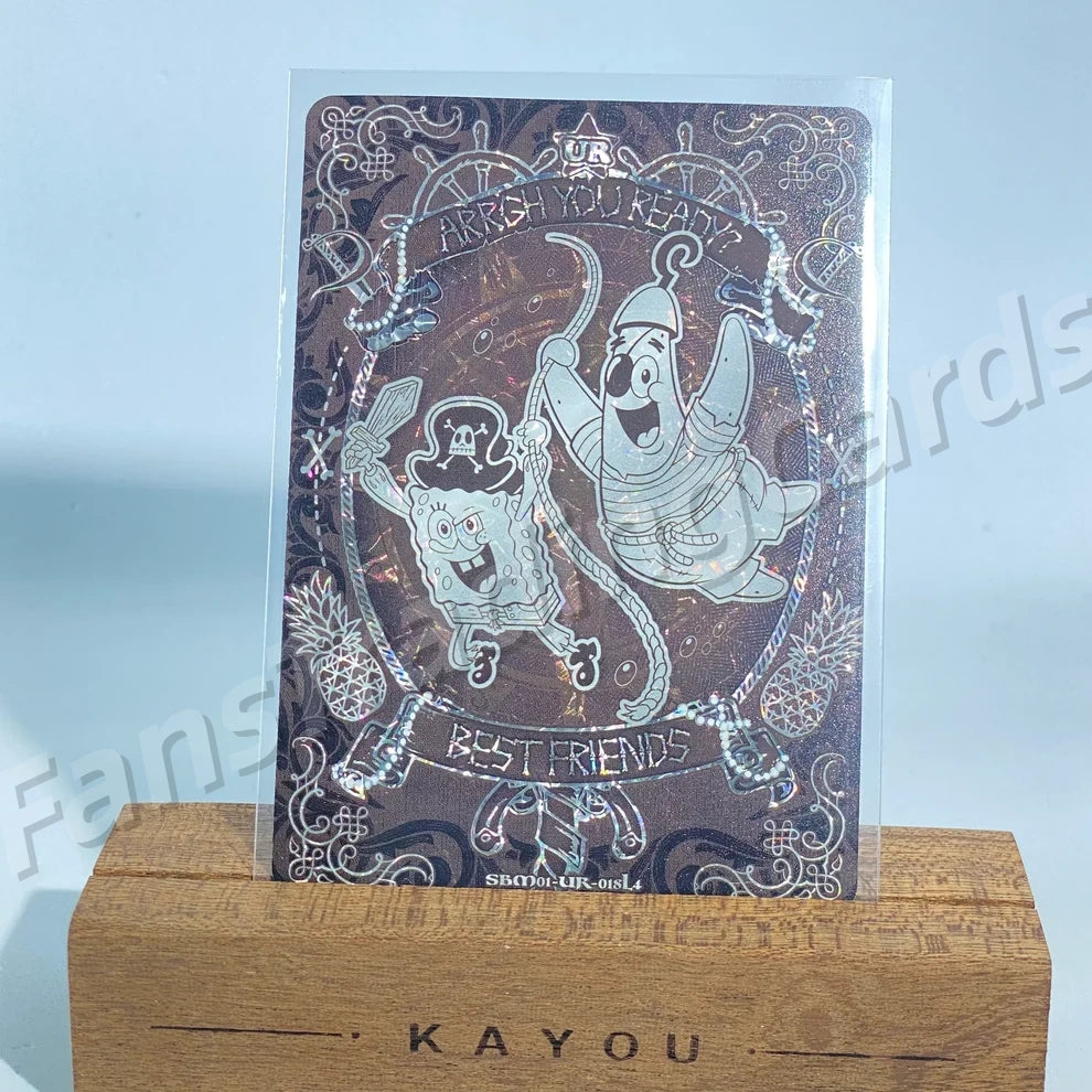 KAYOU SpongeBob L4 UR Card (Pull Rate: 6.54%~17.09%)