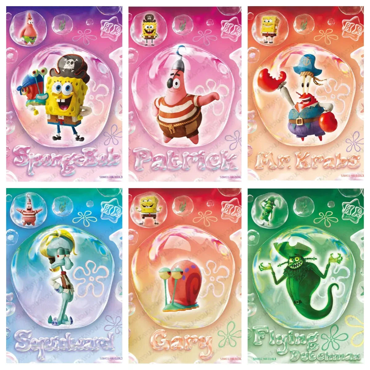KAYOU SpongeBob L1 HR/STR/SR/FR/R Set - FansTradingCards