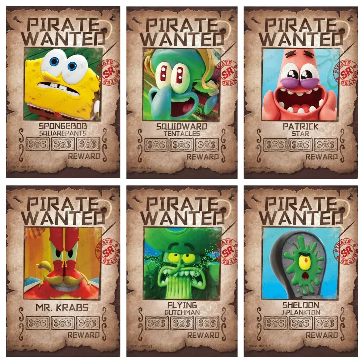 KAYOU SpongeBob L1 HR/STR/SR/FR/R Set - FansTradingCards