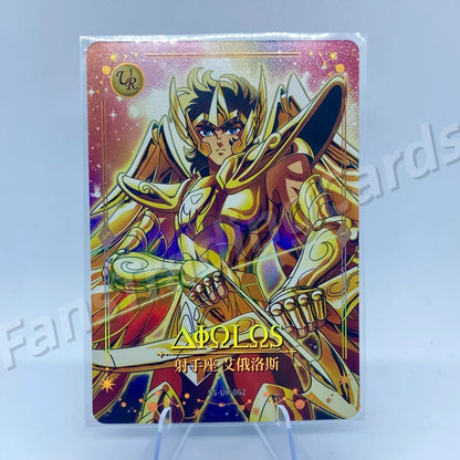 KAYOU Saint Seiya L3 UR Card (001-087) (Pull-Rate: 4.94%~11.10%)