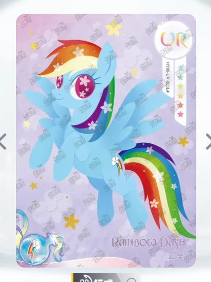 KAYOU My Little Pony L4 UR Set (Moon 6/7/8/9/10) - FansTradingCards
