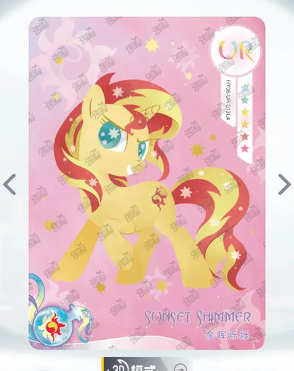 KAYOU My Little Pony L4 UR Set (Moon 6/7/8/9/10) - FansTradingCards