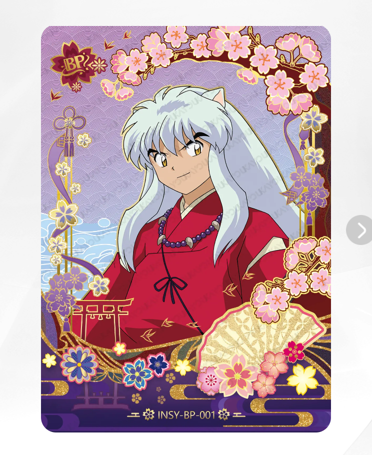 KAYOU InuYasha Tier 1 BP Set (001-007)
