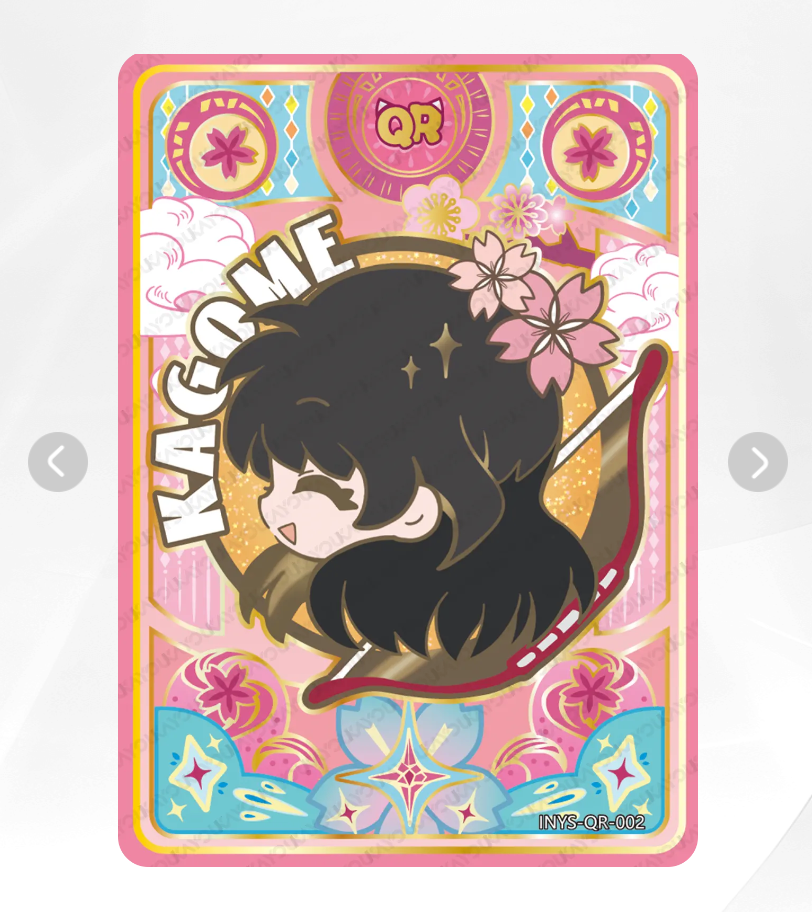 KAYOU InuYasha Tier 3 QR Set (001-007)