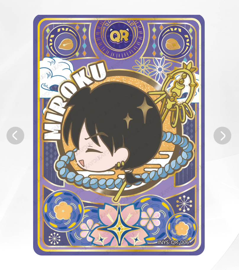 KAYOU InuYasha Tier 3 QR Set (001-007)