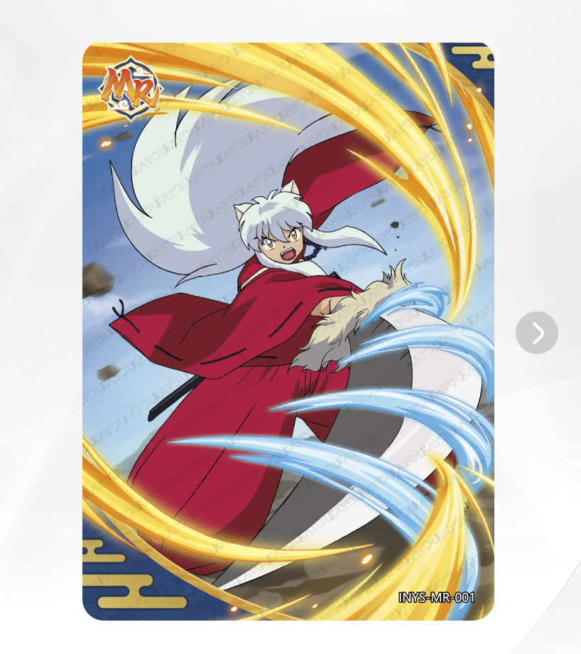 KAYOU InuYasha Tier 3 MR Set (001-009)