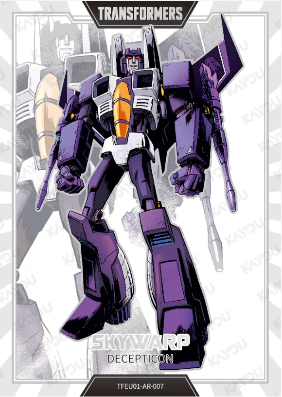 KAYOU Transformers Tier 3 AR Set (001-031)