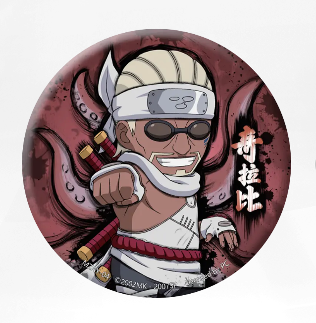 KAYOU Naruto Badge Set 1 - Konohagakure Dawn