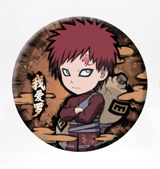 KAYOU Naruto Badge Set 1 - Konohagakure Dawn