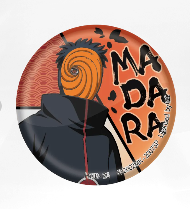 KAYOU Naruto Badge Set 1 - Konohagakure Dawn