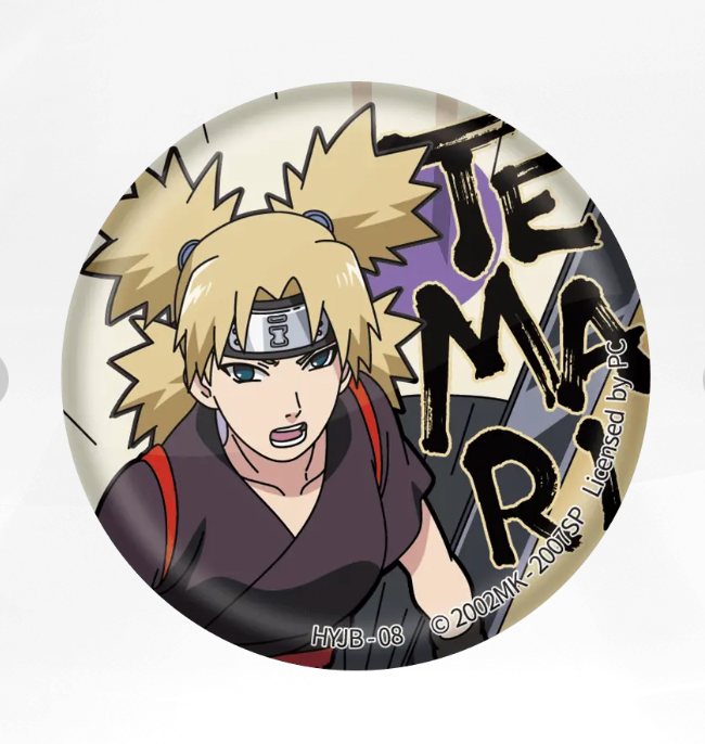 KAYOU Naruto Badge Set 1 - Konohagakure Dawn