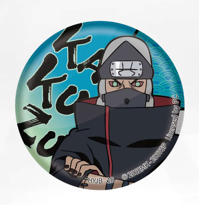 KAYOU Naruto Badge Set 1 - Konohagakure Dawn