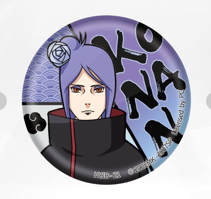 KAYOU Naruto Badge Set 1 - Konohagakure Dawn