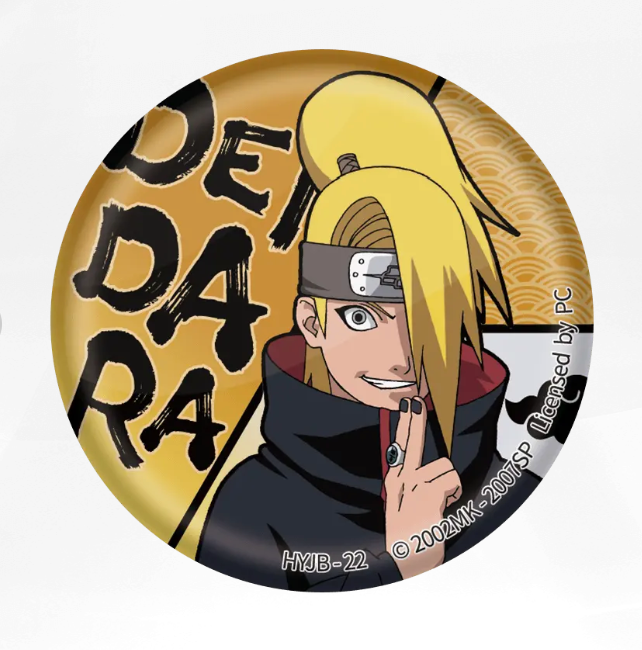 KAYOU Naruto Badge Set 1 - Konohagakure Dawn