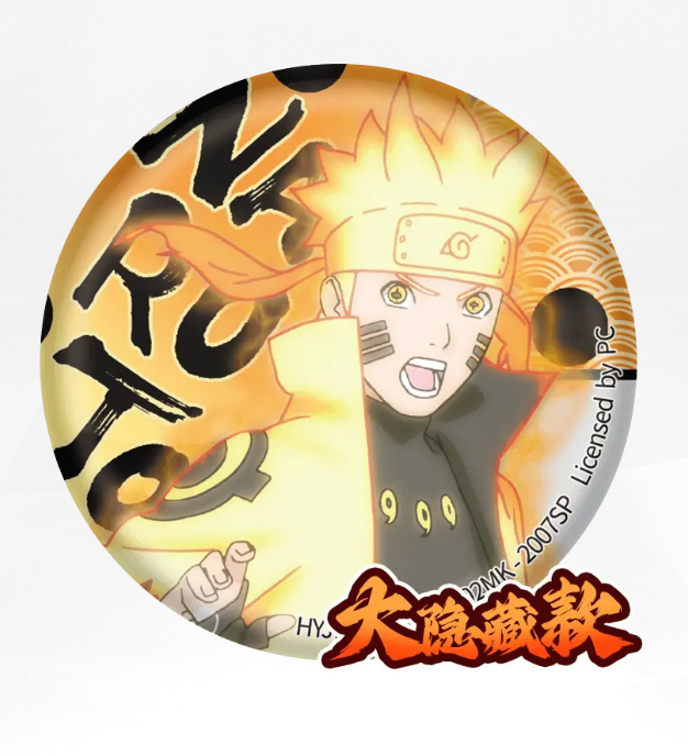 KAYOU Naruto Badge Set 1 - Konohagakure Dawn