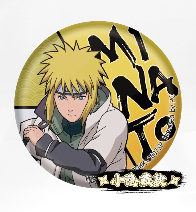 KAYOU Naruto Badge Set 1 - Konohagakure Dawn