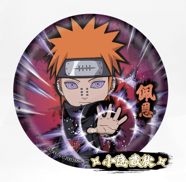KAYOU Naruto Badge Set 1 - Konohagakure Dawn
