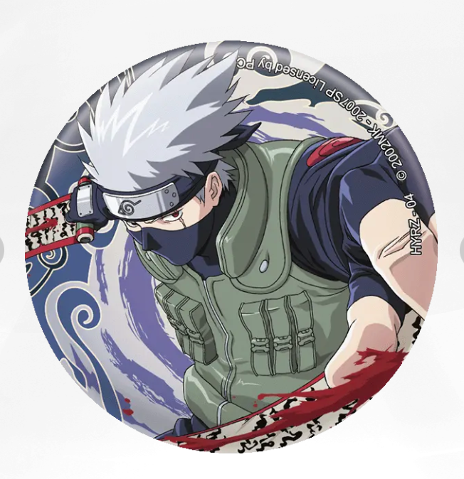 KAYOU Naruto Badge Set 2 - Ninja Crisis