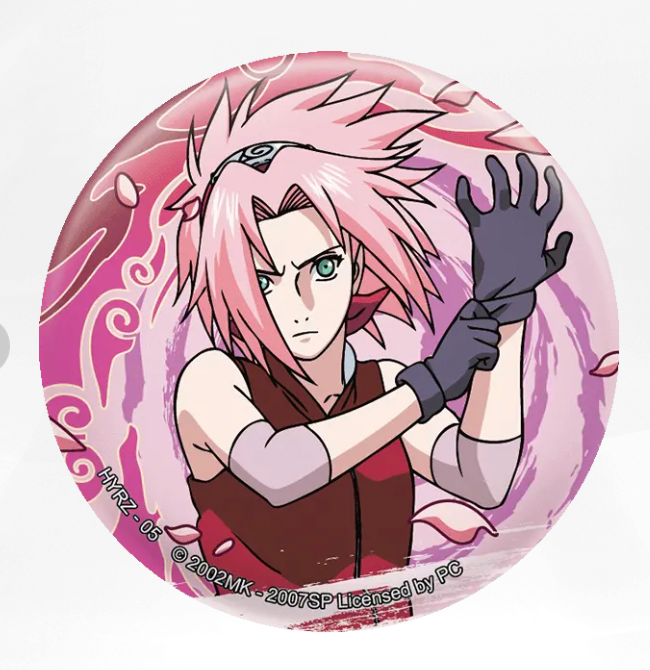 KAYOU Naruto Badge Set 2 - Ninja Crisis