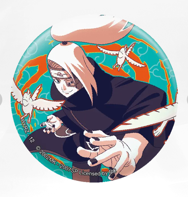 KAYOU Naruto Badge Set 2 - Ninja Crisis
