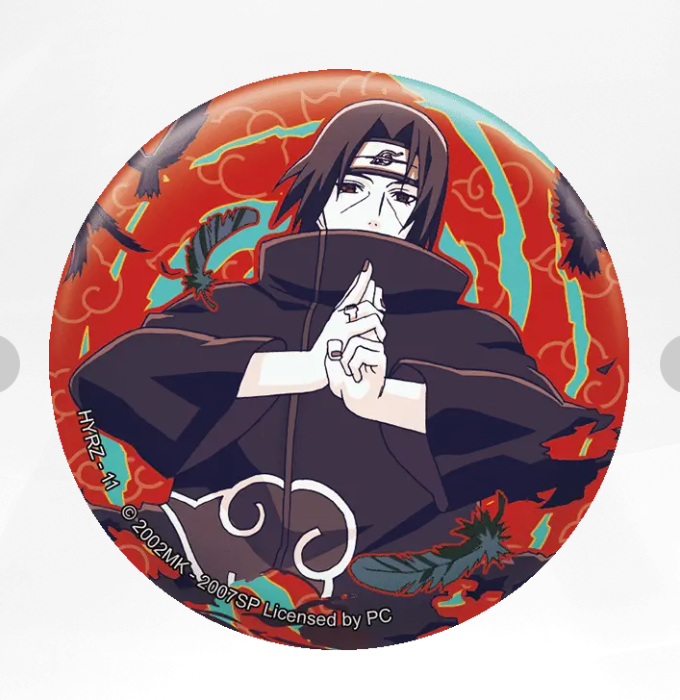 KAYOU Naruto Badge Set 2 - Ninja Crisis