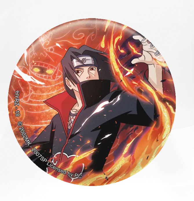 KAYOU Naruto Badge Set 2 - Ninja Crisis
