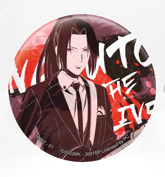 KAYOU Naruto Badge Set 3 Live Band Set