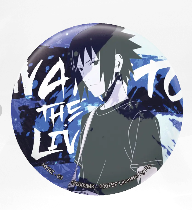 KAYOU Naruto Badge Set 3 Live Band Set