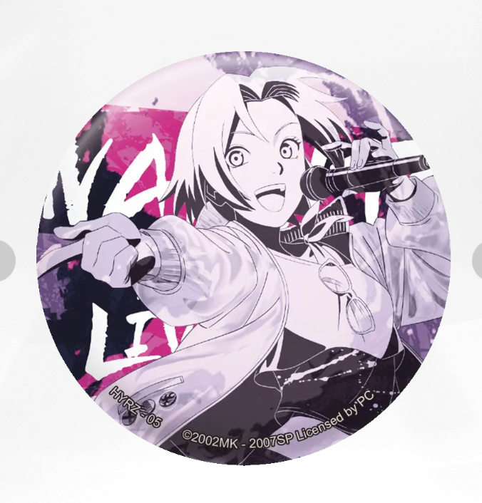 KAYOU Naruto Badge Set 3 Live Band Set