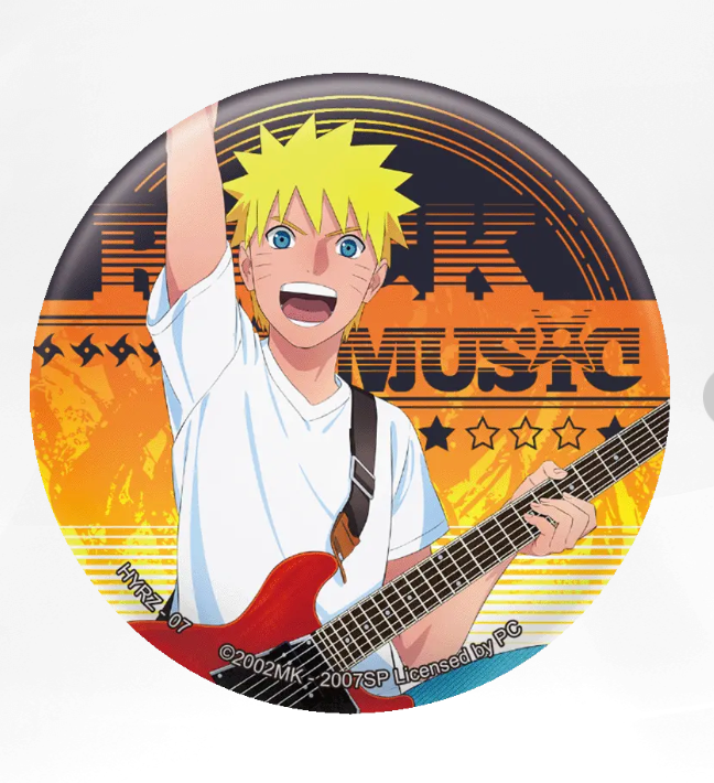 KAYOU Naruto Badge Set 3 Live Band Set