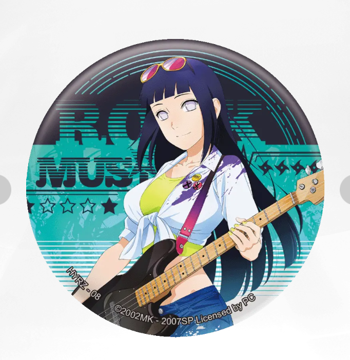KAYOU Naruto Badge Set 3 Live Band Set