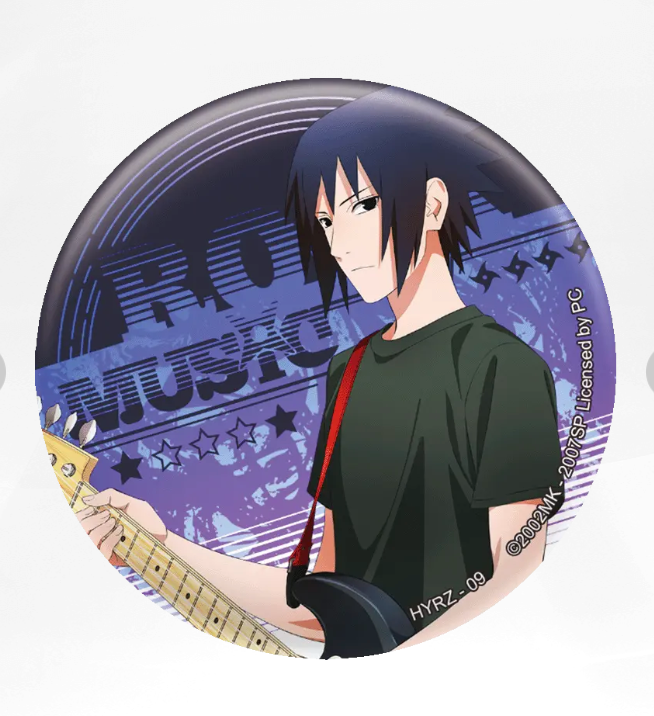 KAYOU Naruto Badge Set 3 Live Band Set