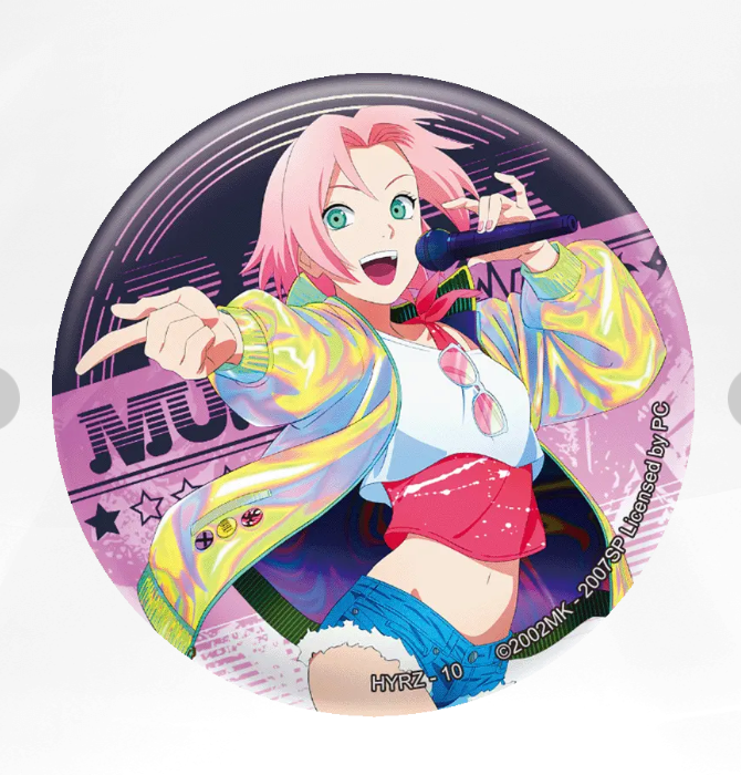 KAYOU Naruto Badge Set 3 Live Band Set