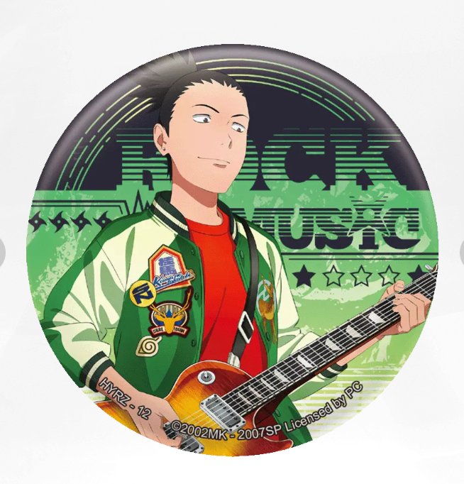 KAYOU Naruto Badge Set 3 Live Band Set