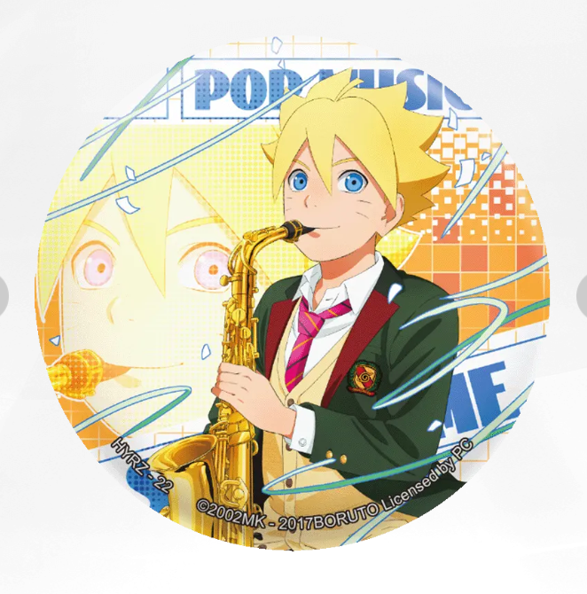 KAYOU Naruto Badge Set 3 Live Band Set