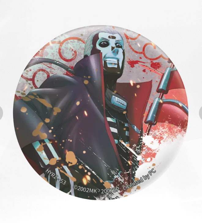 KAYOU Naruto Badge Set 4 Ninja Art